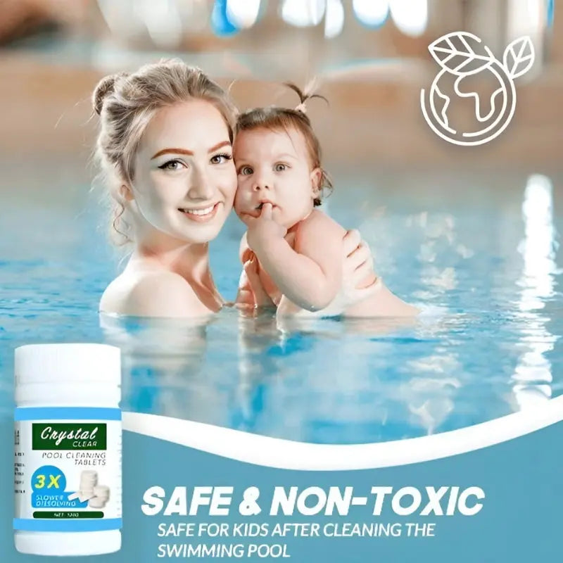 Pastiglie per piscina per un'acqua cristallina e un relax senza pensieri