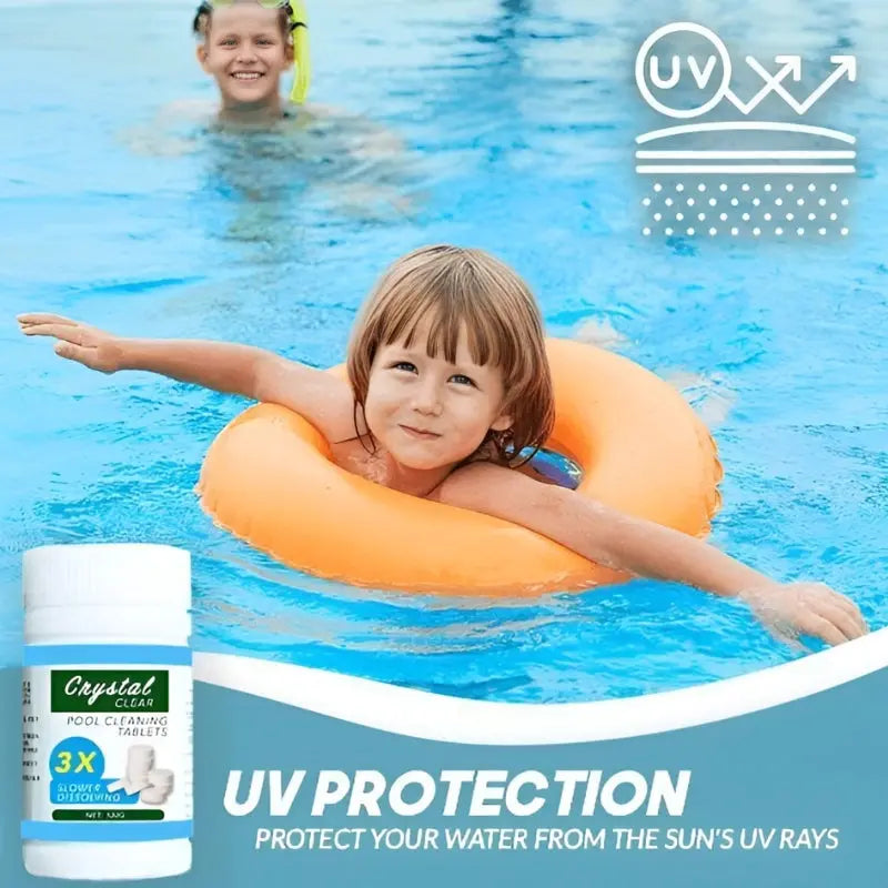 Pastiglie per piscina per un'acqua cristallina e un relax senza pensieri