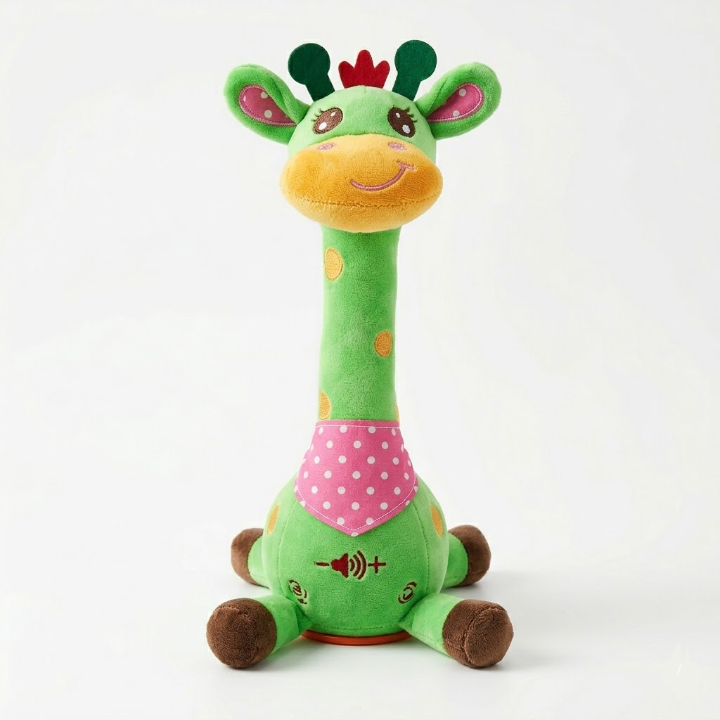 Peluche Interattivo Giraffa Canterina - Compagno Musicale per Bambini