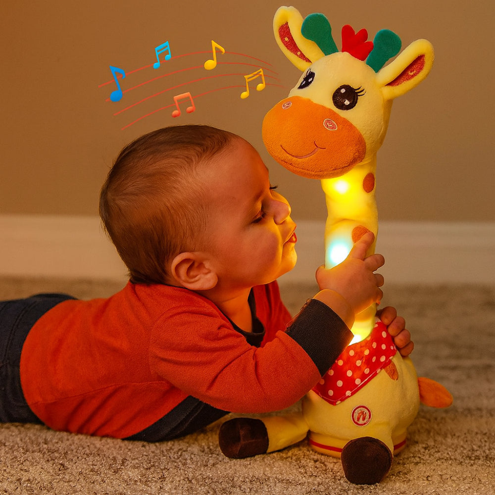 Peluche Interattivo Giraffa Canterina - Compagno Musicale per Bambini