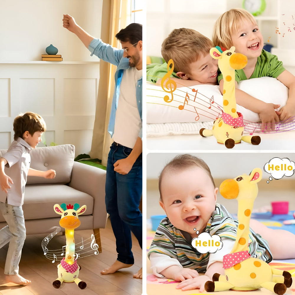 Peluche Interattivo Giraffa Canterina - Compagno Musicale per Bambini