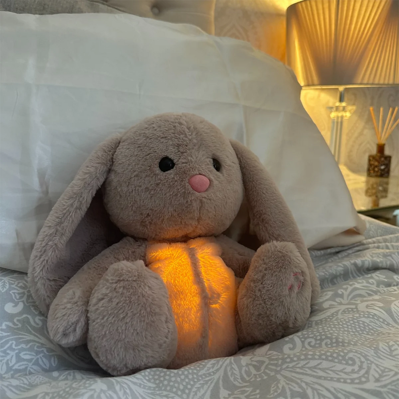 Peluche Rilassante Animaletto con Respirazione e Luce Notturna - Calmante