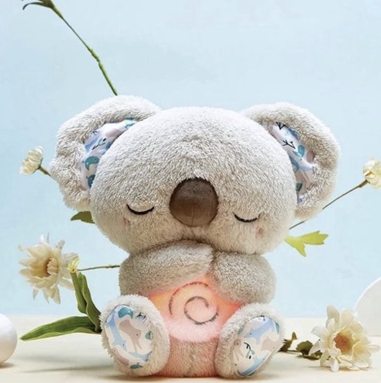 Peluche Rilassante Animaletto con Respirazione e Luce Notturna - Calmante