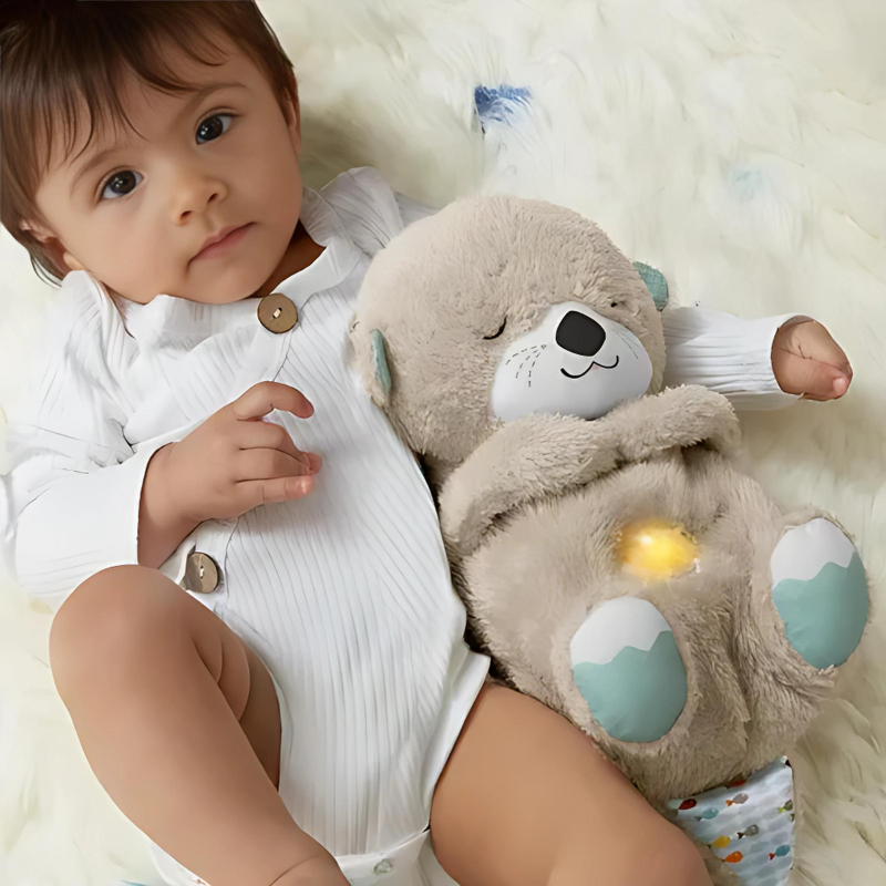 Peluche Rilassante Animaletto con Respirazione e Luce Notturna - Calmante