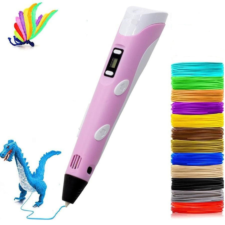 Penna per Stampa 3D per Bambini con Filamenti in 20 Colori e Configurazione Facile