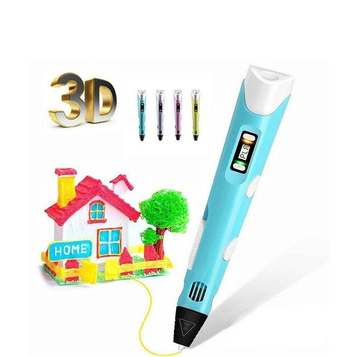 Penna per Stampa 3D per Bambini con Filamenti in 20 Colori e Configurazione Facile