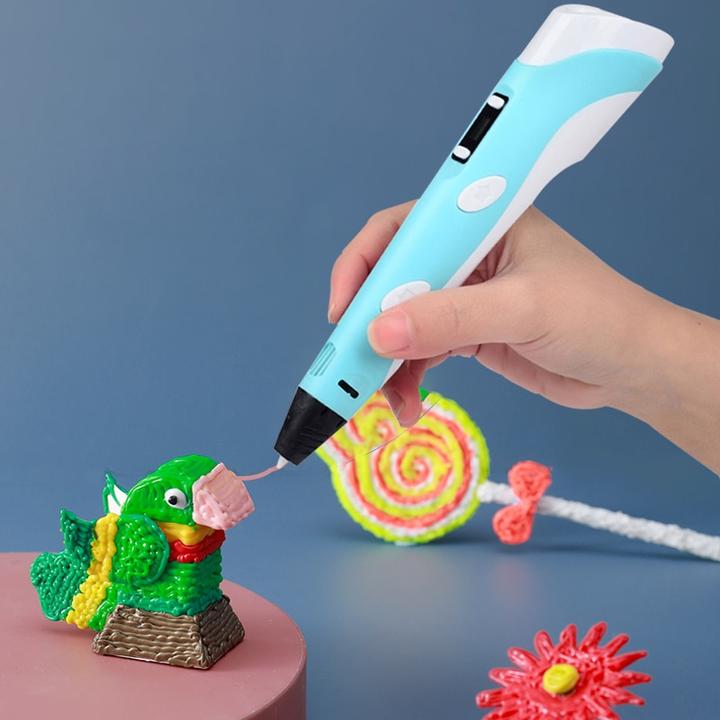 Penna per Stampa 3D per Bambini con Filamenti in 20 Colori e Configurazione Facile