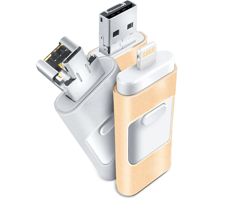 Pennetta USB per Backup Immediato di Foto e Video per Tablet e PC