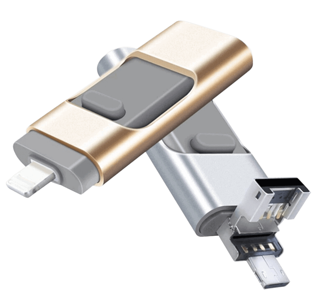 Pennetta USB per Backup Immediato di Foto e Video per Tablet e PC