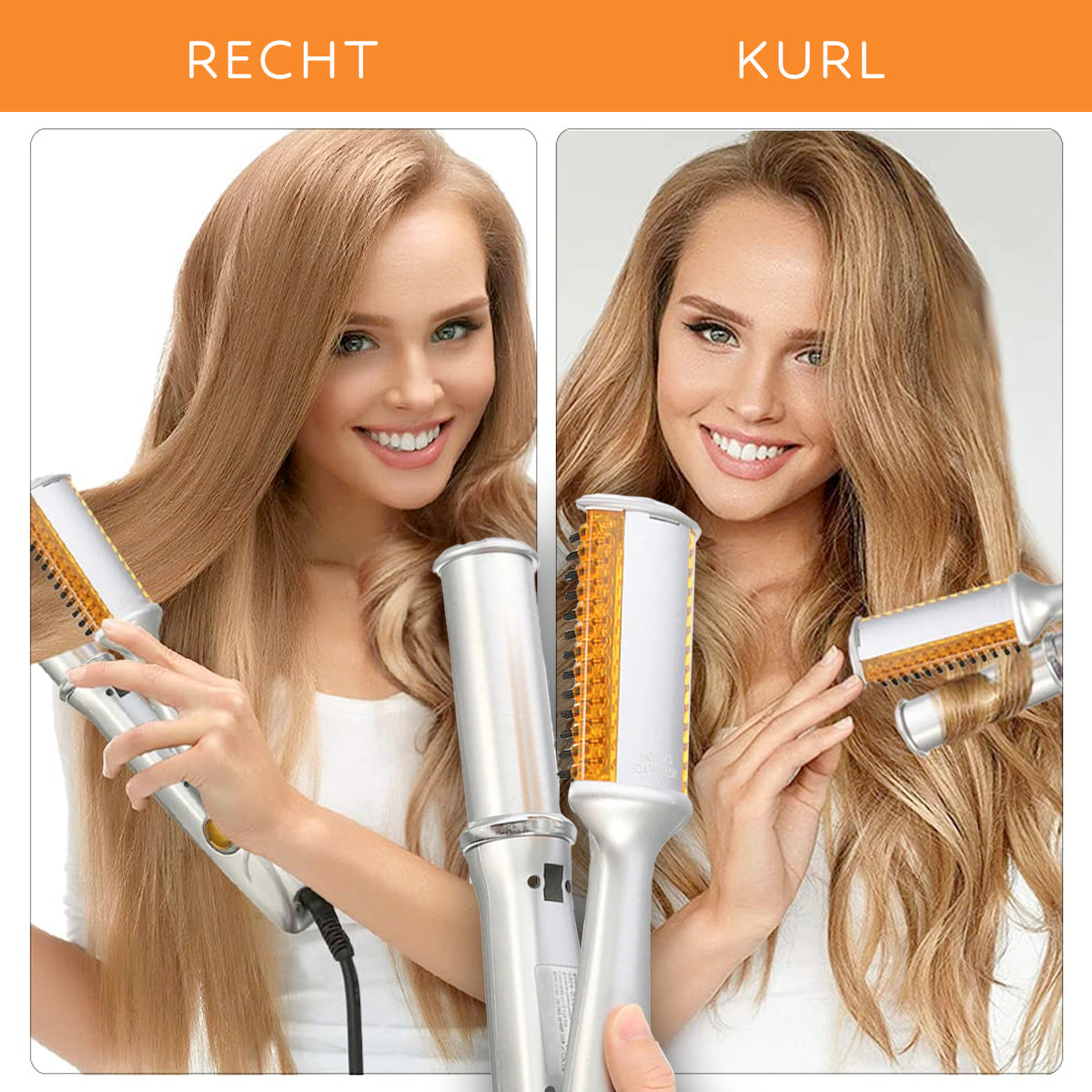 Piastra e arricciacapelli multifunzione 2 in 1 – Styler capelli versatile