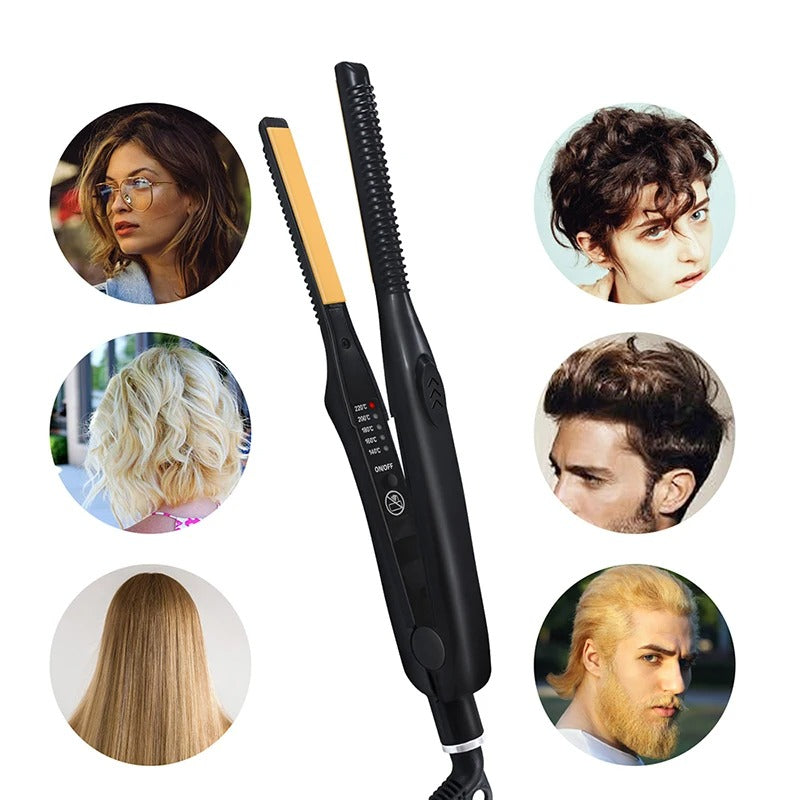 Piastra per capelli e ferro arricciacapelli 2 in 1
