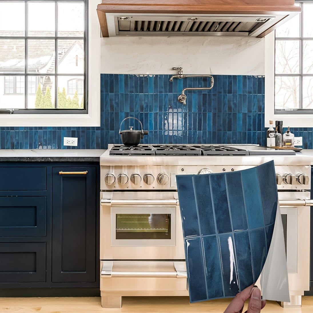 Piastrelle da Parete per Cucina e Bagno con Design 3D