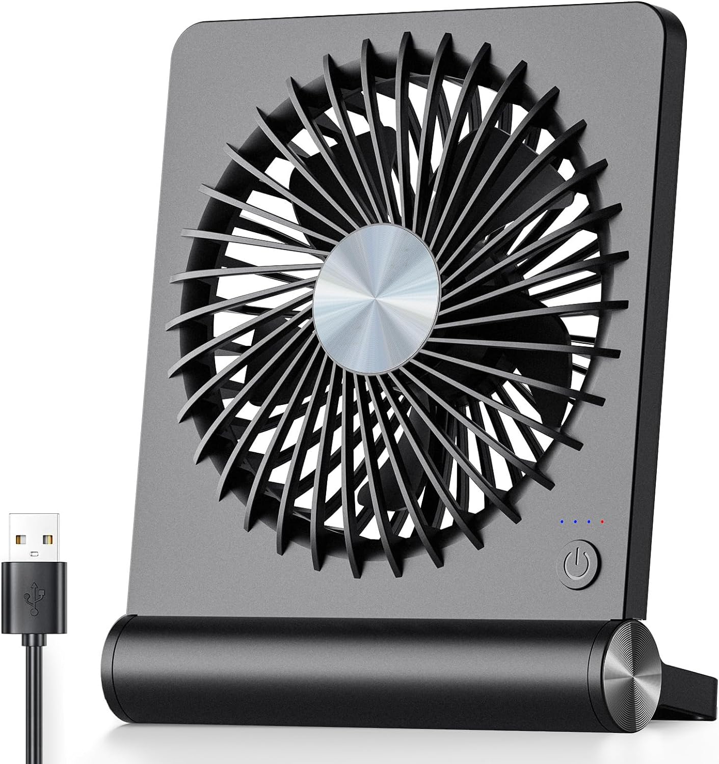Piccolo ventilatore da tavolo ultrasilenzioso con potente flusso d'aria