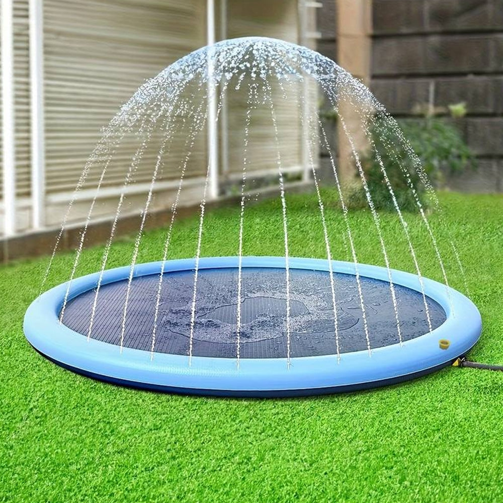 Piscina per Cani con Spruzzi d'Acqua (disponibile in varie taglie per cani grandi e piccoli)