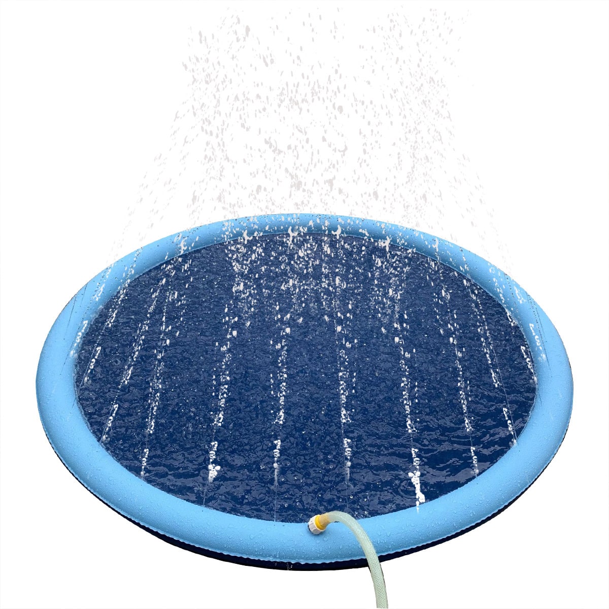 Piscina per Cani con Spruzzi d'Acqua (disponibile in varie taglie per cani grandi e piccoli)