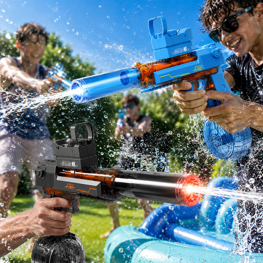 Pistola d'Acqua Elettrica con Luce LED Fantastica