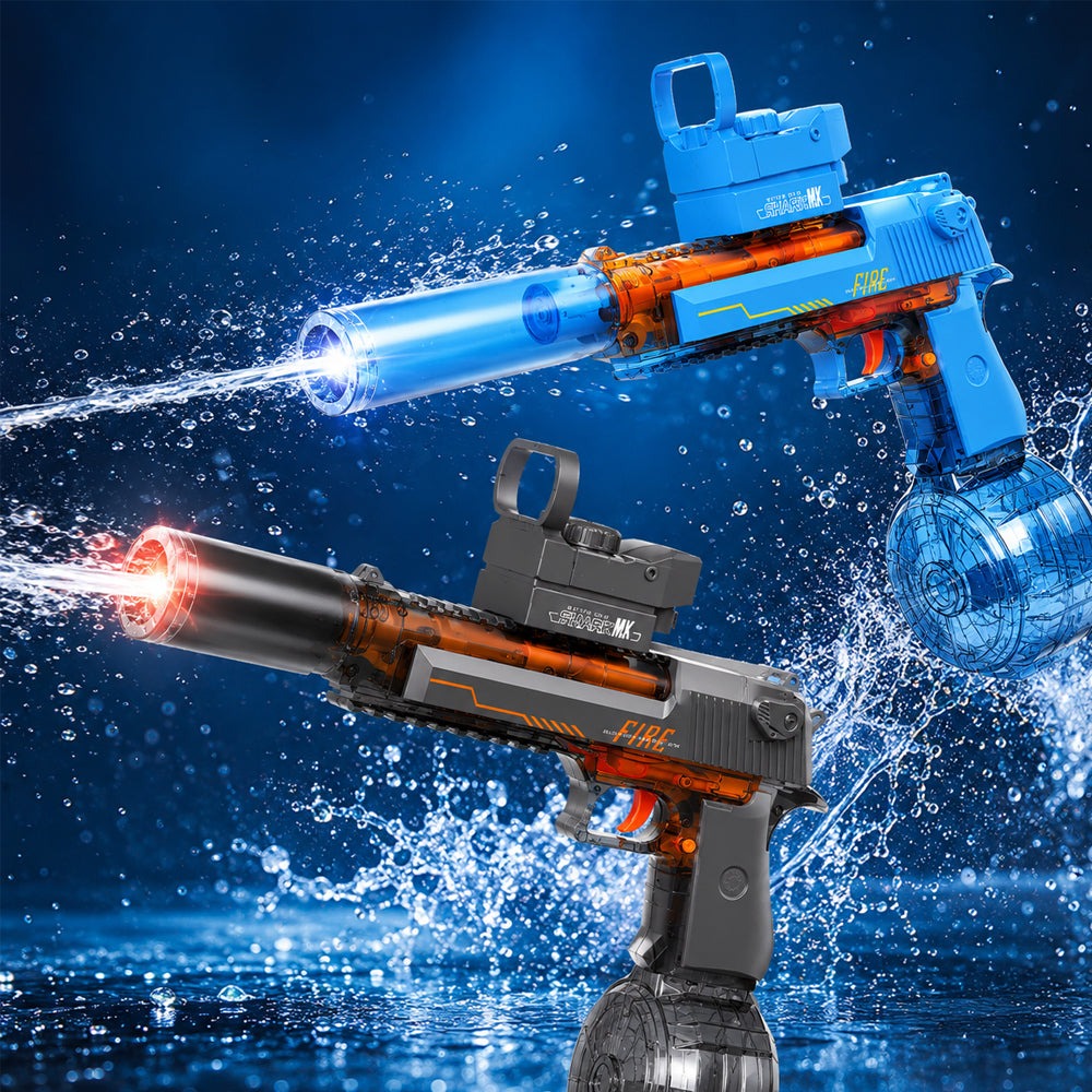 Pistola d'Acqua Elettrica con Luce LED Fantastica