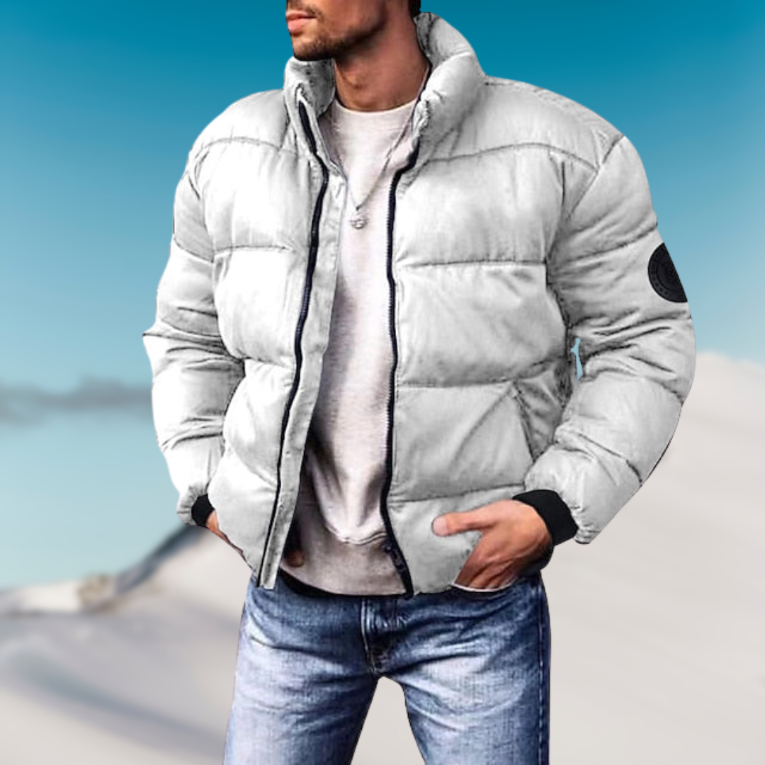 Piumino da uomo dal design moderno
