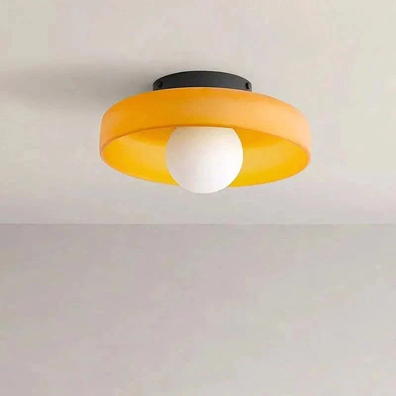 Plafoniera in Vetro dal Design Nordico – Illuminazione d'Atmosfera per Ogni Ambiente