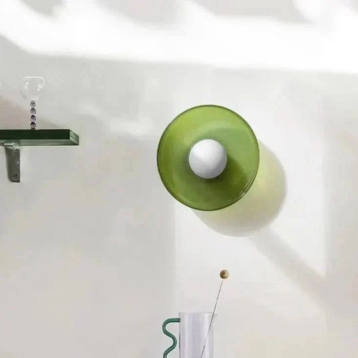 Plafoniera in Vetro dal Design Nordico – Illuminazione d'Atmosfera per Ogni Ambiente
