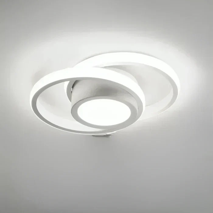 Plafoniera LED moderna ad efficienza energetica