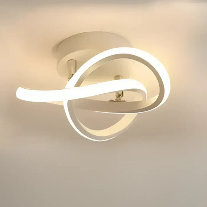 Plafoniera LED moderna ad efficienza energetica