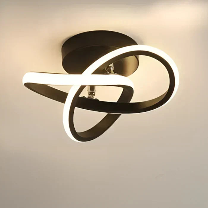 Plafoniera LED moderna ad efficienza energetica