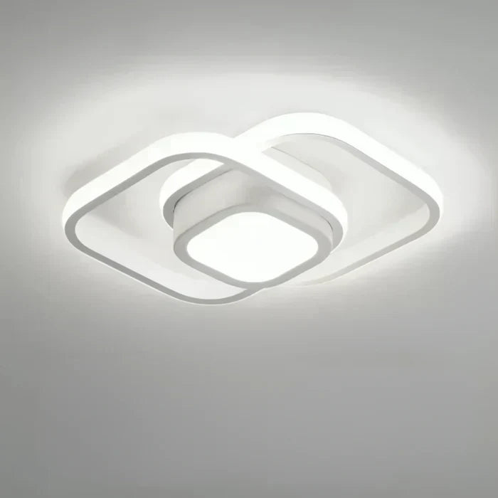Plafoniera LED moderna ad efficienza energetica