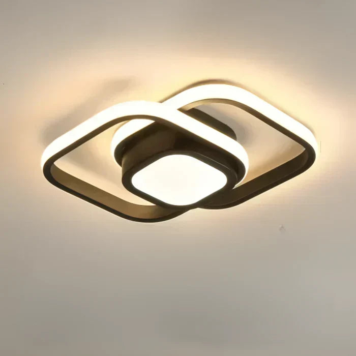 Plafoniera LED moderna ad efficienza energetica