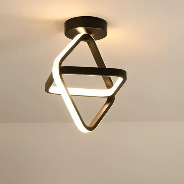 Plafoniera LED moderna ad efficienza energetica