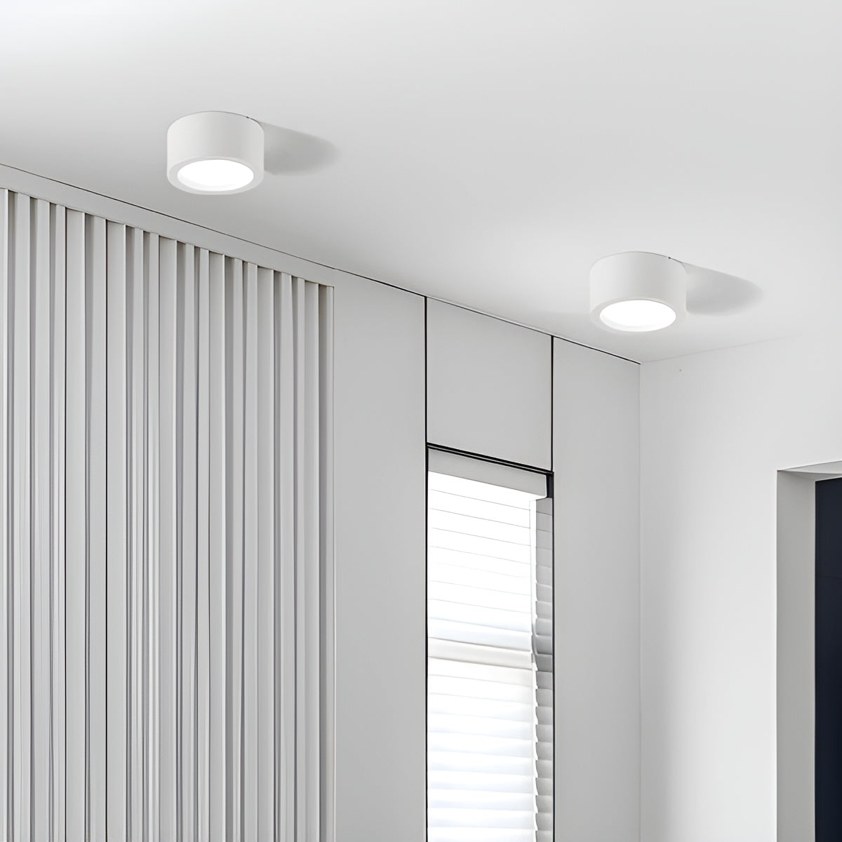 Plafoniera LED Moderna – Forma Rotonda e Luce Calda LED | Illuminazione d'Atmosfera per Ogni Ambiente