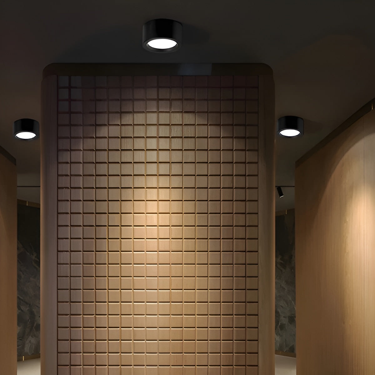 Plafoniera LED Moderna – Forma Rotonda e Luce Calda LED | Illuminazione d'Atmosfera per Ogni Ambiente