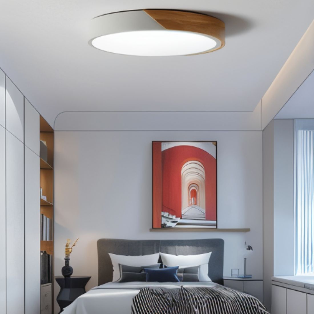Plafoniera LED Moderna - Illuminazione Minimalista per Interni