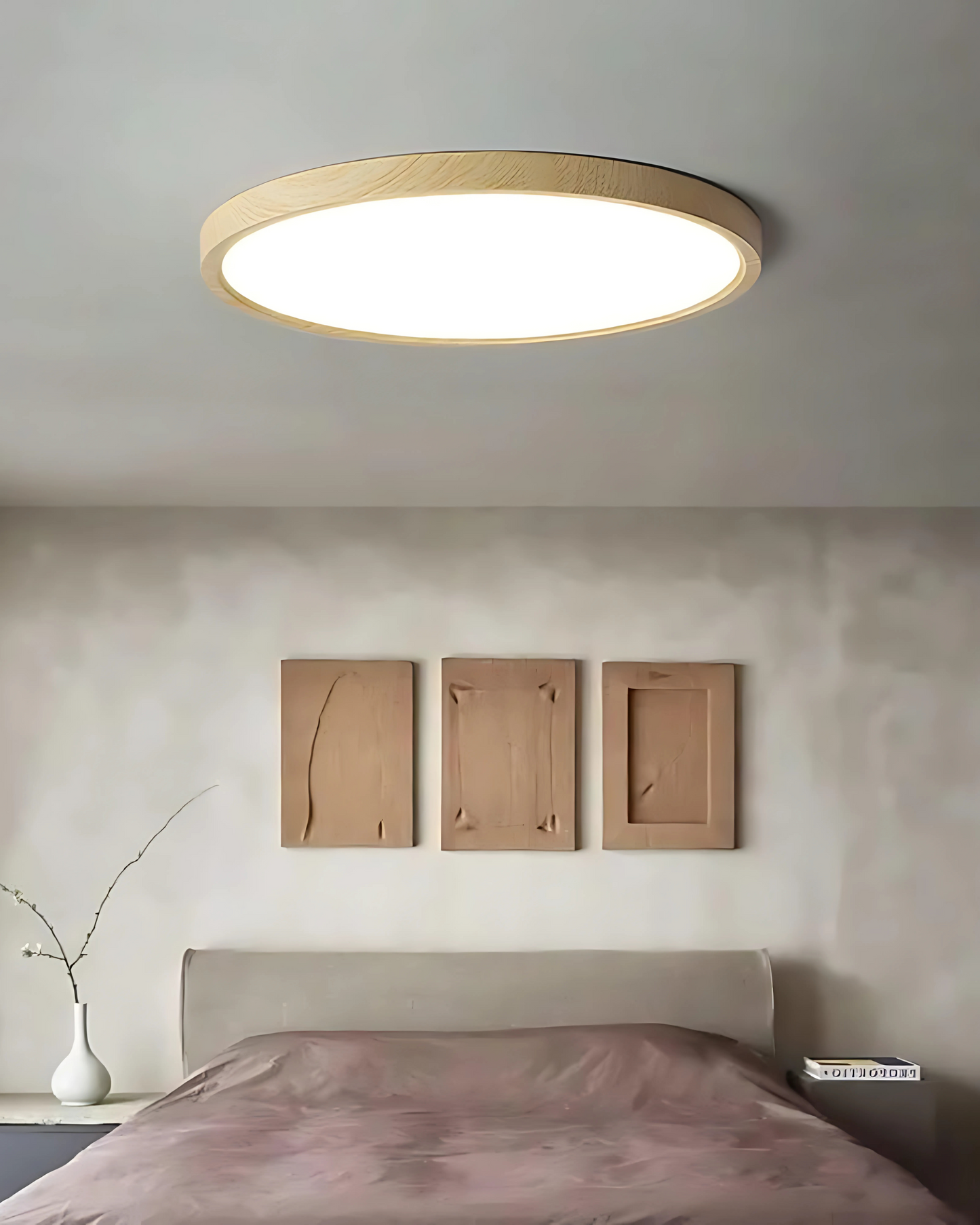 Plafoniera LED Sottile con Montaggio a Filo Moderno per un’Illuminazione Elegante