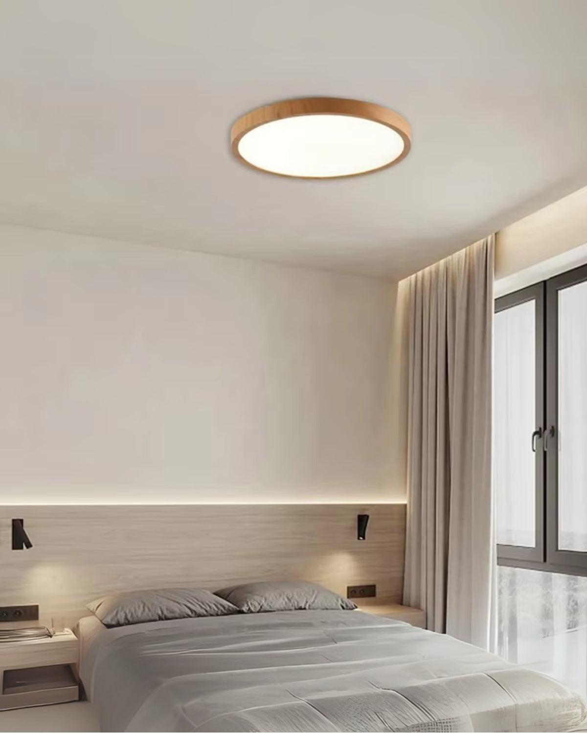 Plafoniera LED Sottile con Montaggio a Filo Moderno per un’Illuminazione Elegante