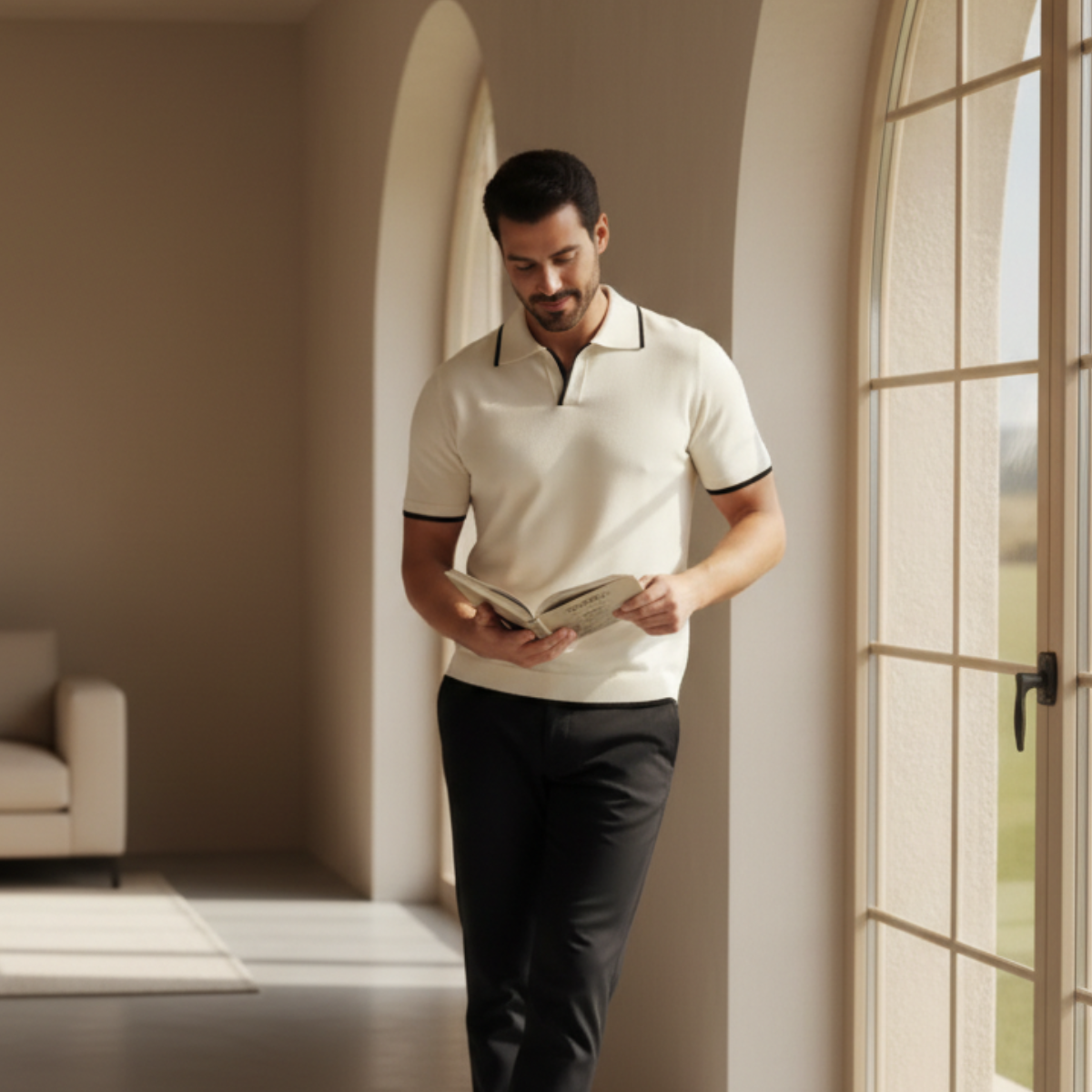 Polo a maniche corte slim fit