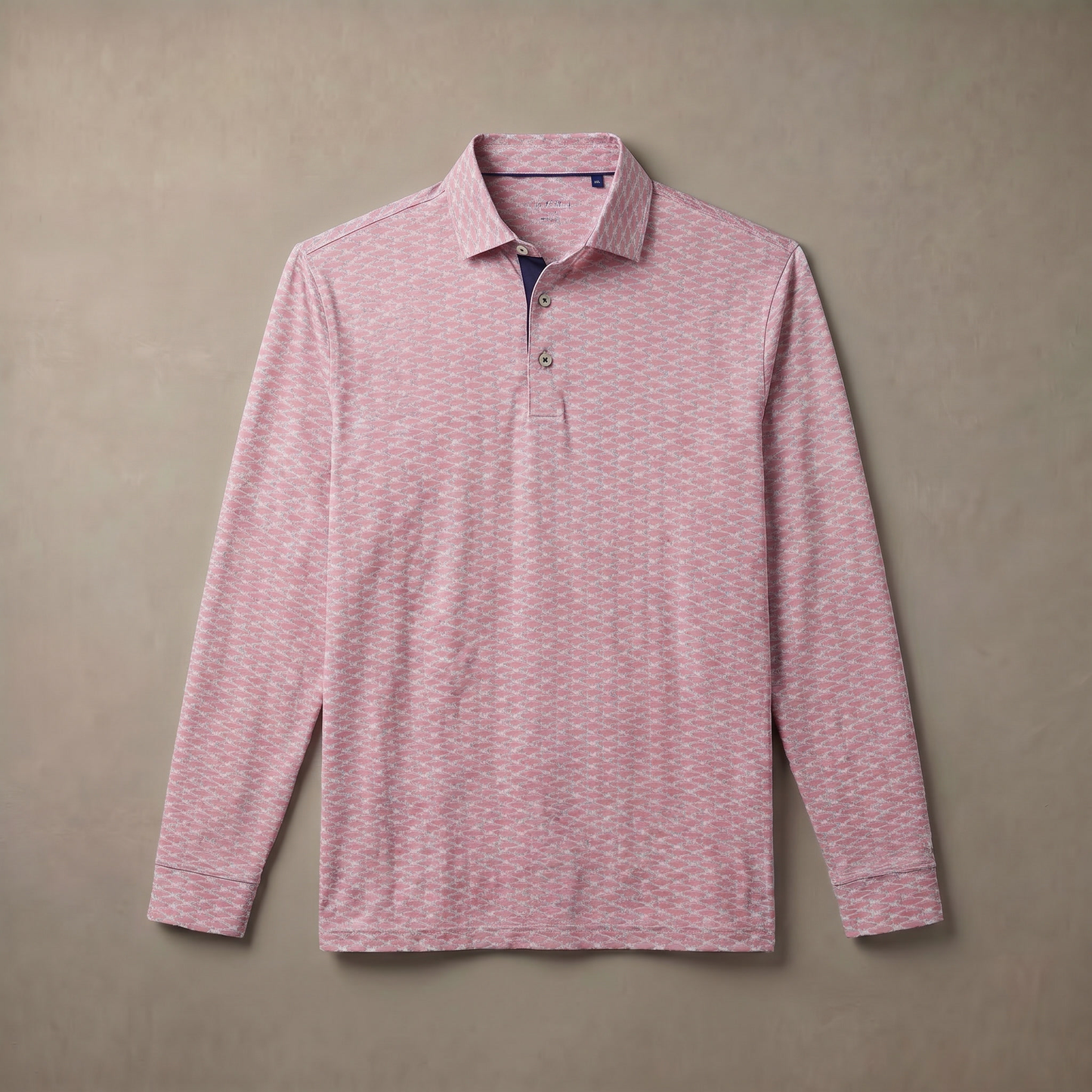 Polo da Uomo a Maniche Lunghe | Traspirante UPF 50 | Elasticità 4-Way