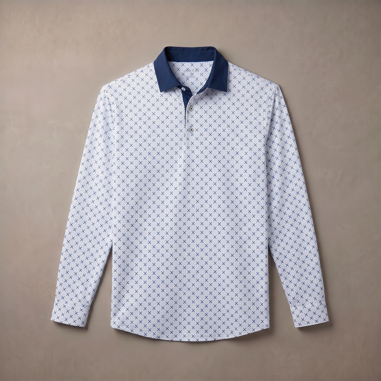 Polo da Uomo a Maniche Lunghe | Traspirante UPF 50 | Elasticità 4-Way