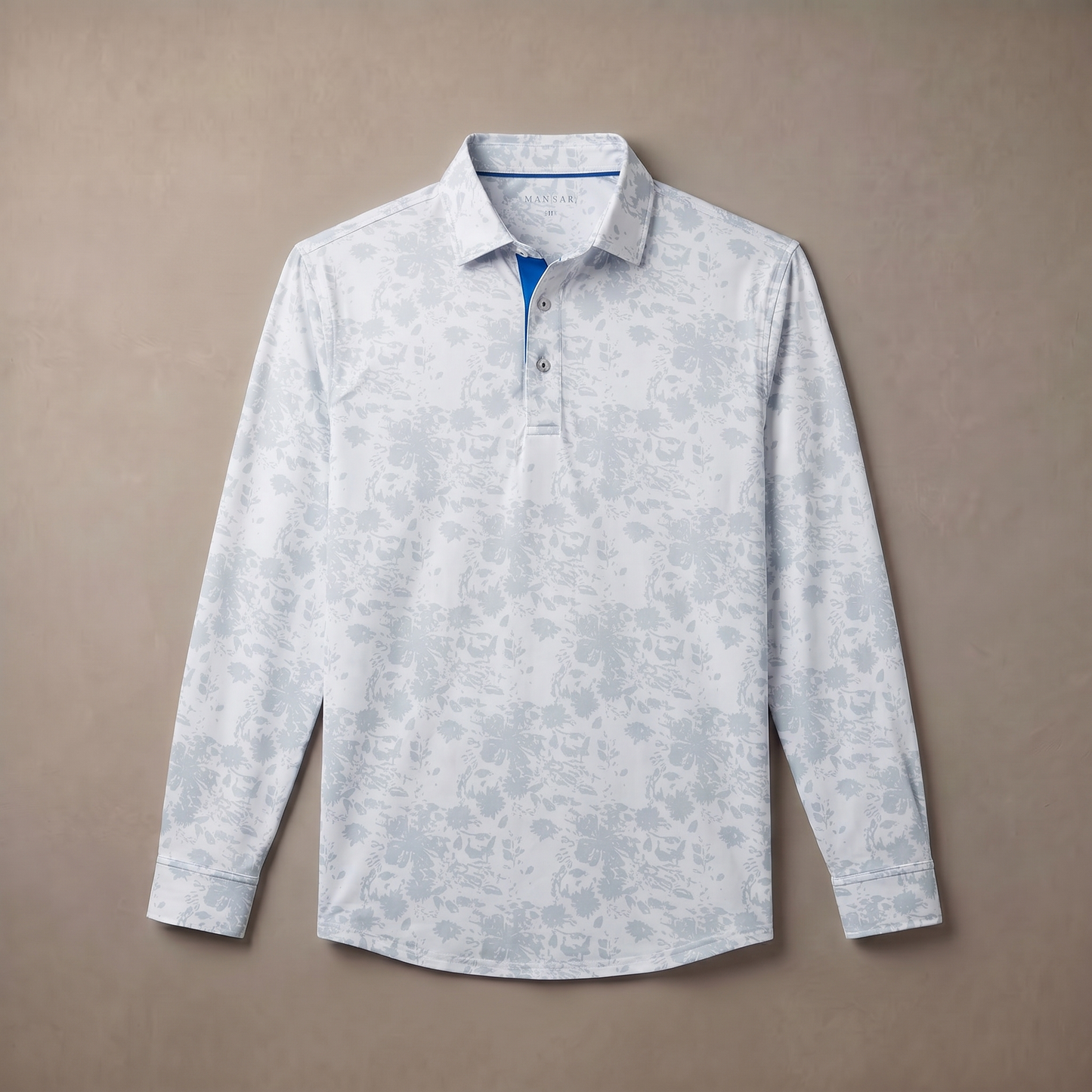 Polo da Uomo a Maniche Lunghe | Traspirante UPF 50 | Elasticità 4-Way