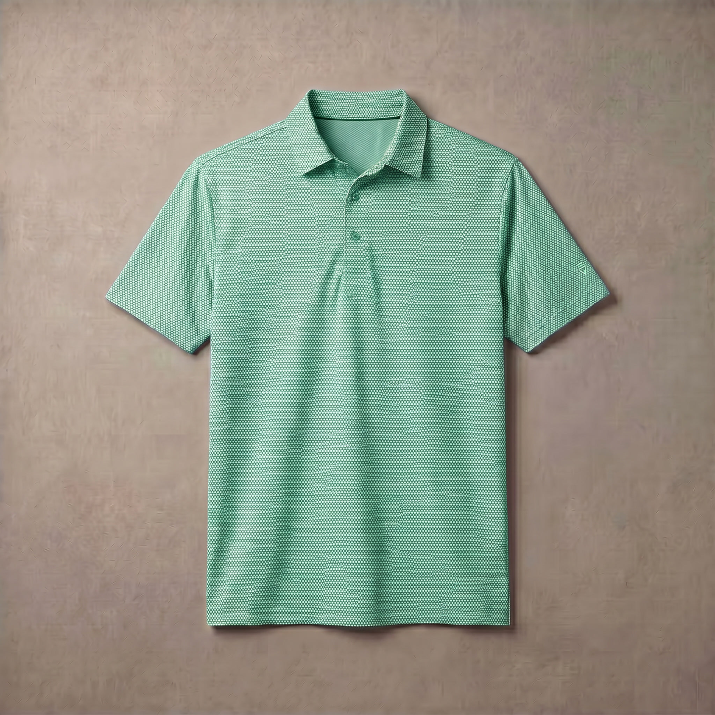 Polo da uomo in jacquard | Traspirante con protezione UPF 50