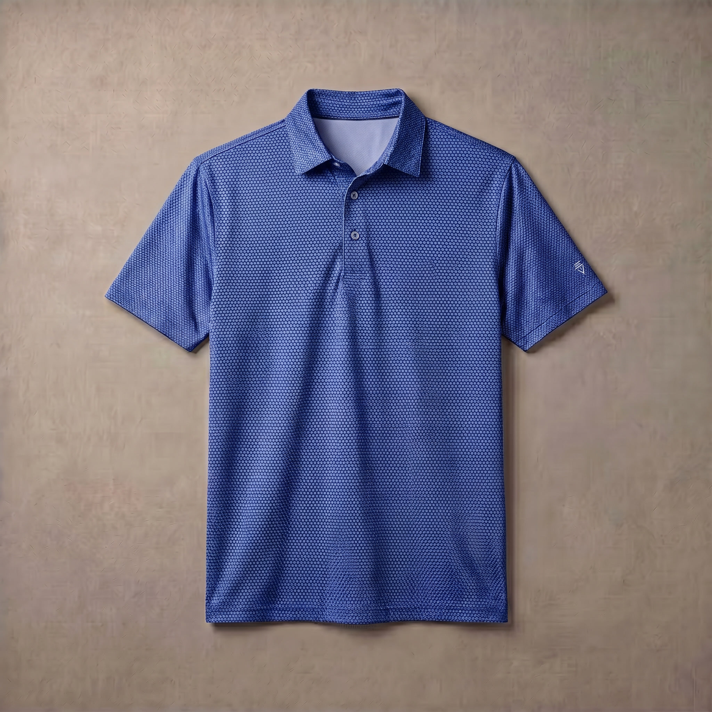 Polo da uomo in jacquard | Traspirante con protezione UPF 50