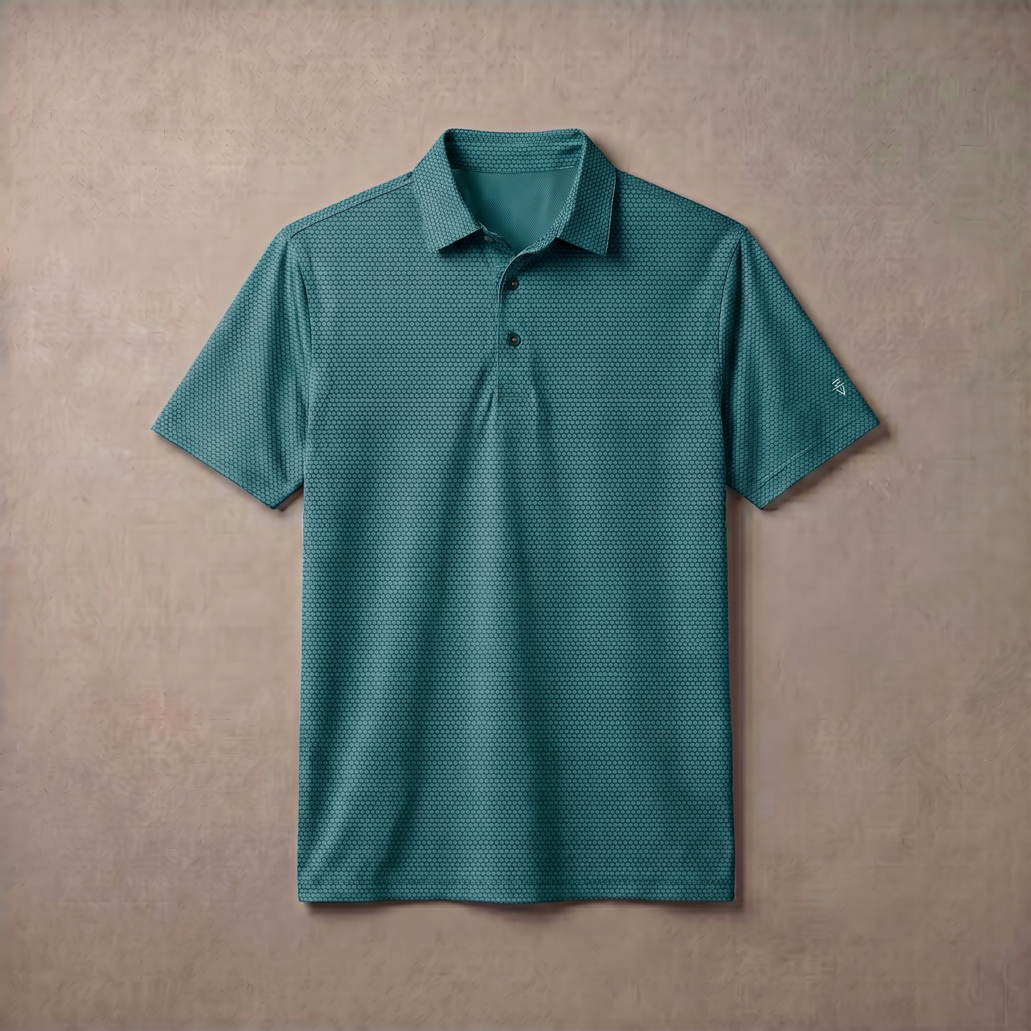 Polo da uomo in jacquard | Traspirante con protezione UPF 50
