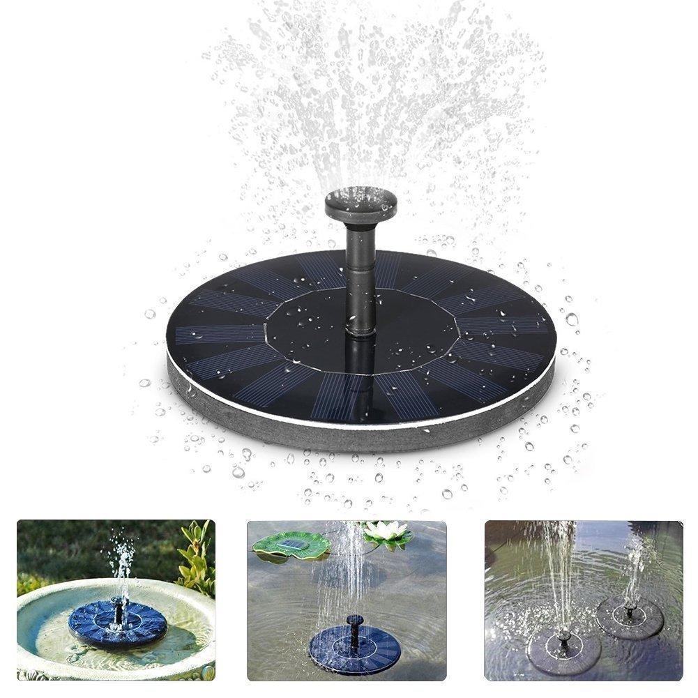 Pompa Solare per Fontana – Per Laghetto, Bagno per Uccelli o Decorazione da Giardino