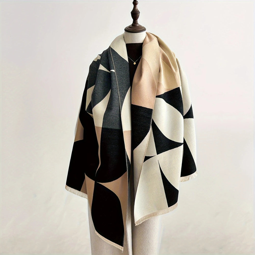 Poncho-sciarpa convertibile