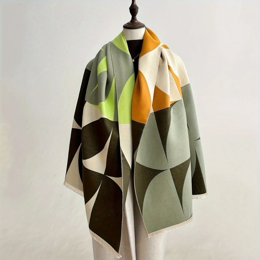 Poncho-sciarpa convertibile