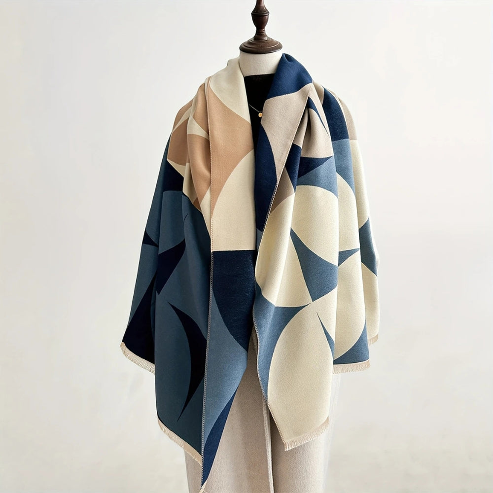 Poncho-sciarpa convertibile