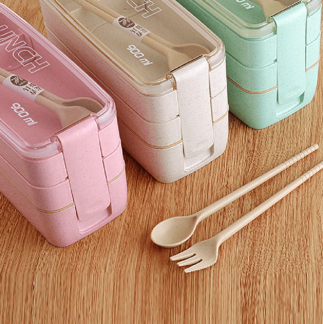 Porta Pranzo Bento a 3 Livelli