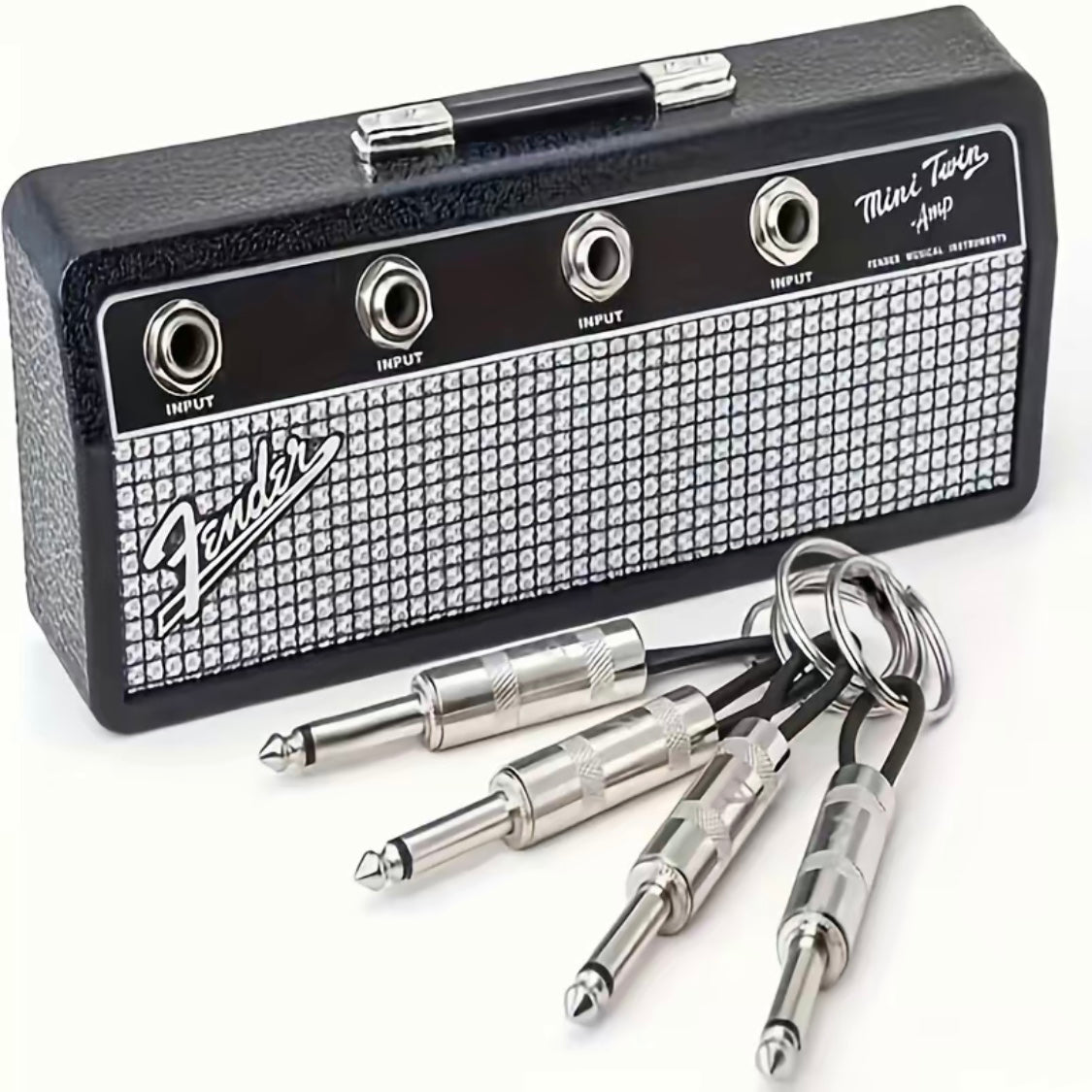 Portachiavi da parete a forma di amplificatore per appassionati di musica