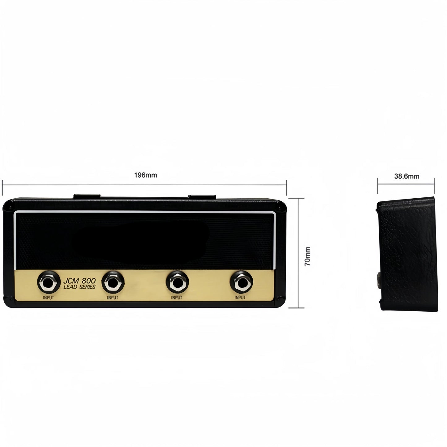 Portachiavi da parete a forma di amplificatore per appassionati di musica