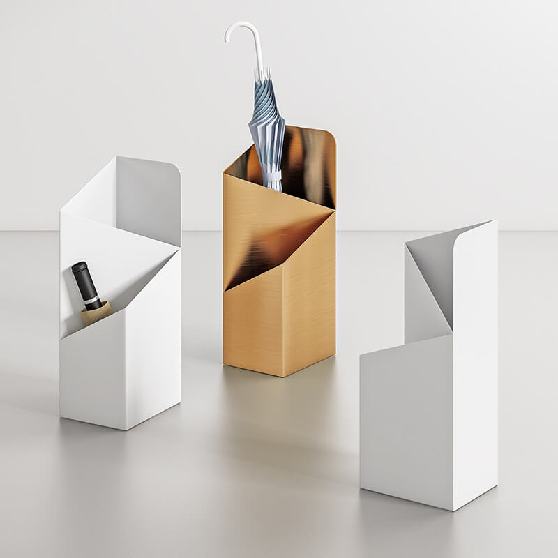 Portaombrelli con vaschetta raccogligocce - Design scandinavo
